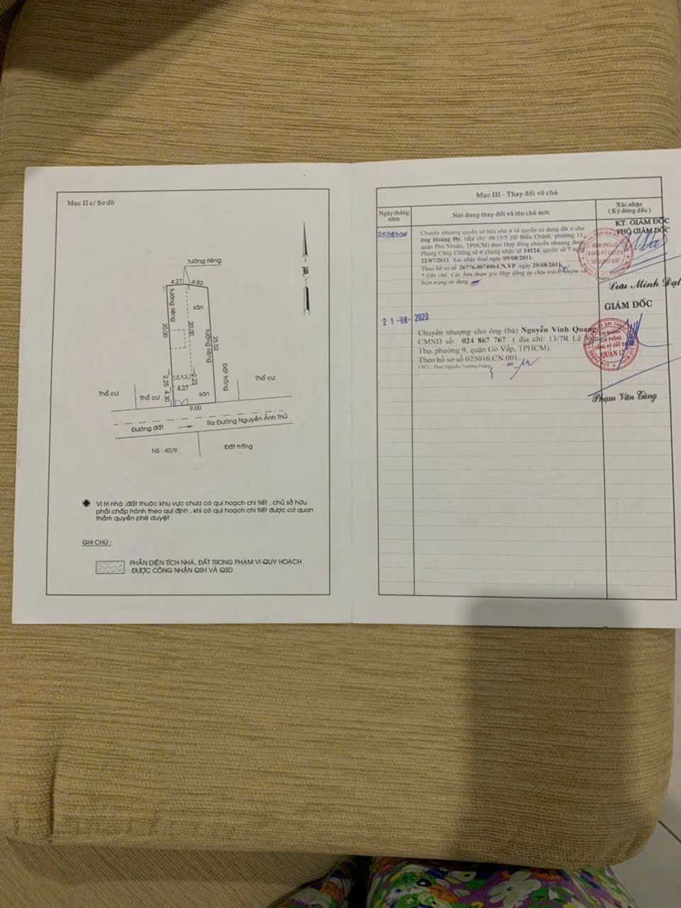 CCG ĐẤT (9x26) MẶT TIỀN TÂN CHÁNH HIỆP 25 – TRUNG TÂM Q12 GIÁ RẺ 15980561