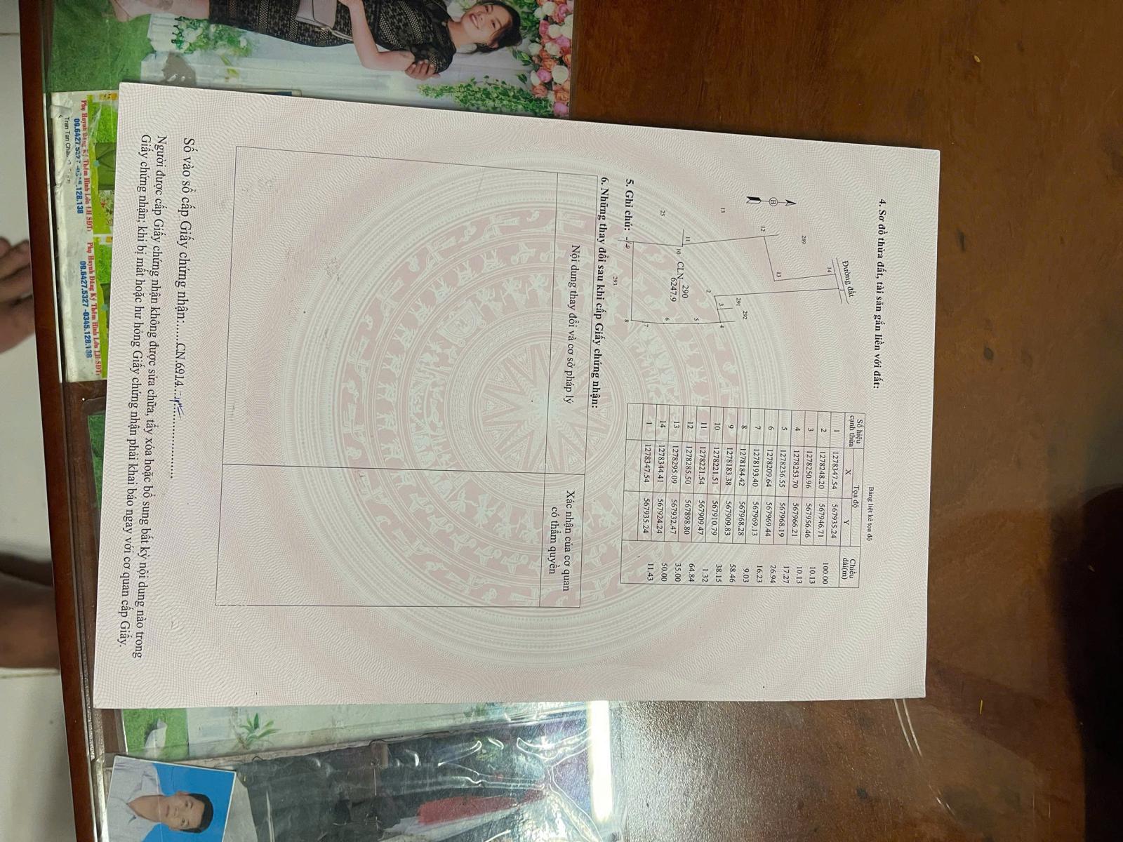 Cần bán đất Tân Châu, Tây Ninh giá 3.5 tỷ 15980590