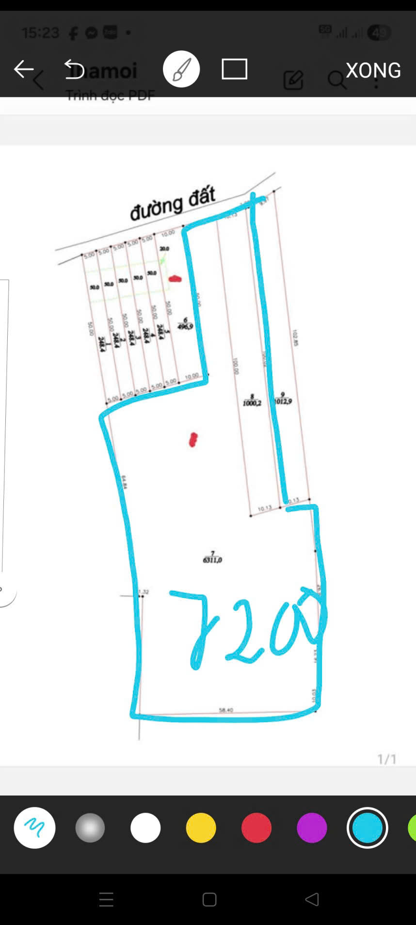 Cần bán đất Tân Châu, Tây Ninh giá 3.5 tỷ 15980590