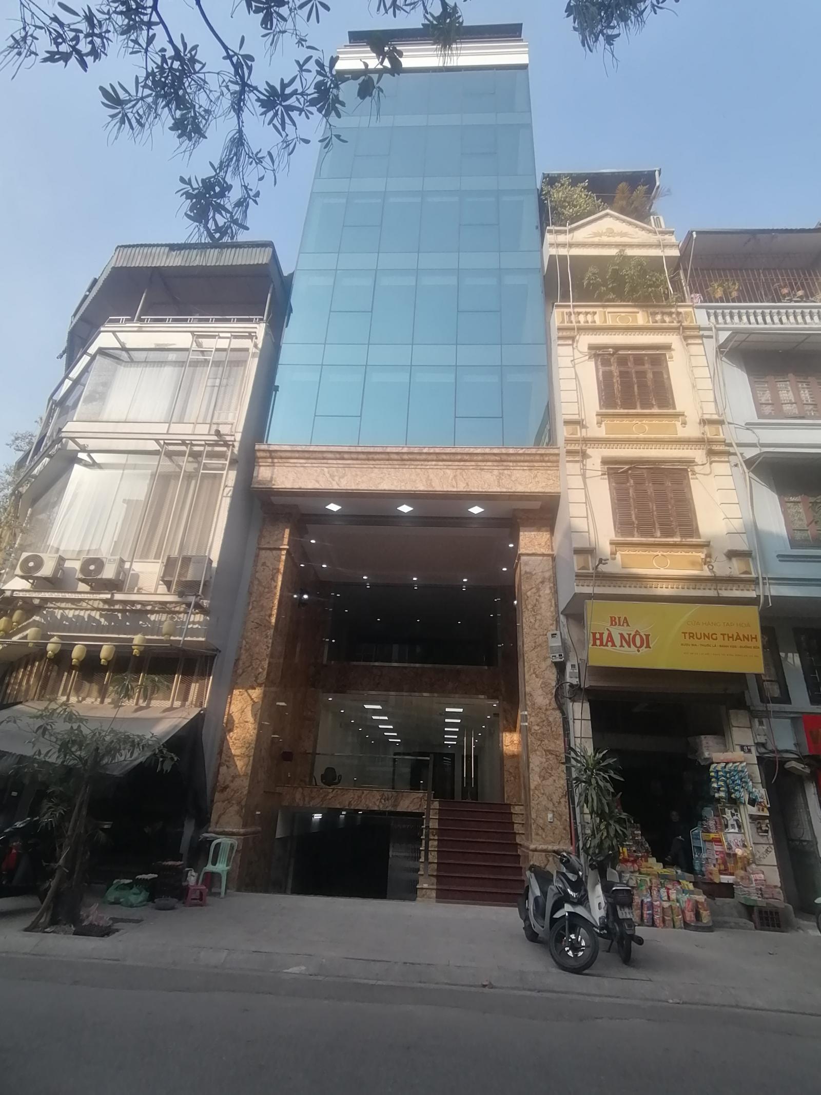 Bán tòa nhà VP 9 tầng mặt phố Đoàn Thị Điểm - Tôn Đức Thắng Dt 178m2. Giá 110 tỷ 15071286