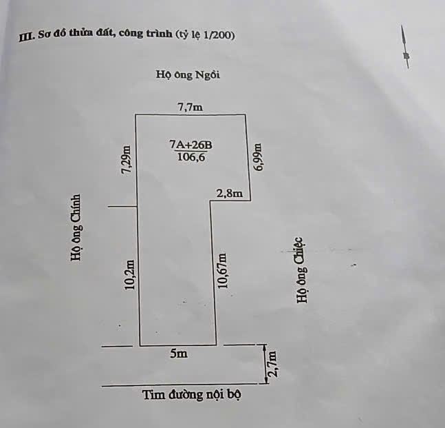 Nhà mặt đường Nam Trung Hành - 107m - Mặt tiền 5m - Tuyến 2 Trung Lực 15980717