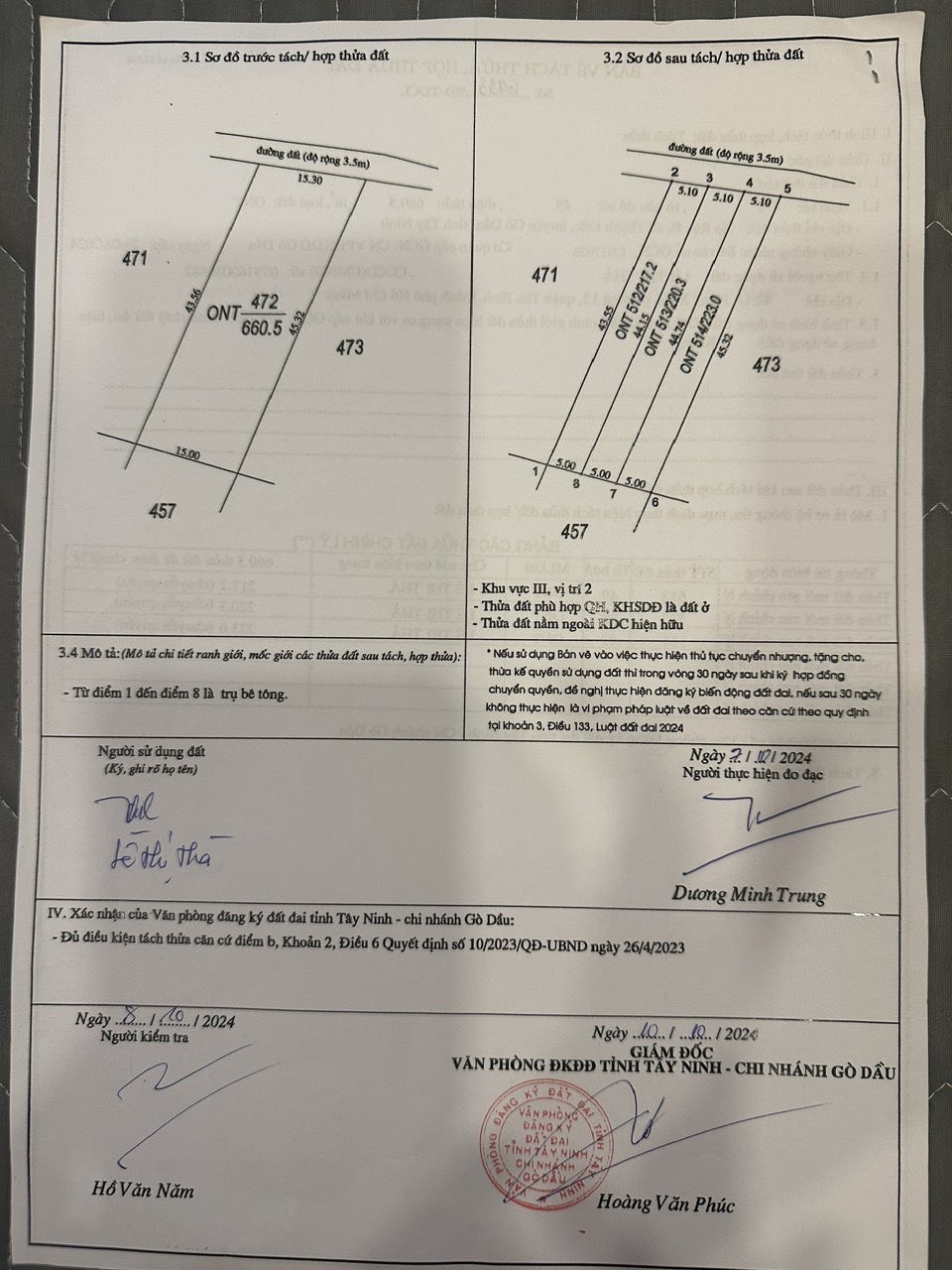 Cần bán đất Gò Dầu, Tây Ninh giá 2.75 tỷ 15980726