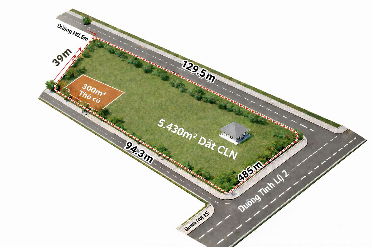 GẤP BÁN 3 MẶT TIỀN TỈNH LỘ 2 – GẦN 6.000m² – SÁT CAO TỐC & VÀNH ĐAI – CHỈ 50 TỶ! 15980767