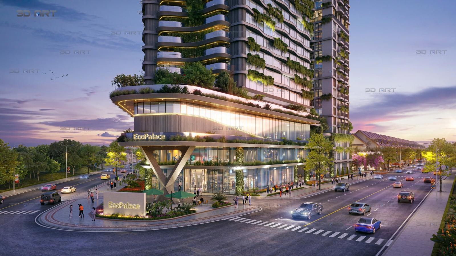 Shophouse khối đế thương mại EcoPark Buôn Ma Thuột 15981063