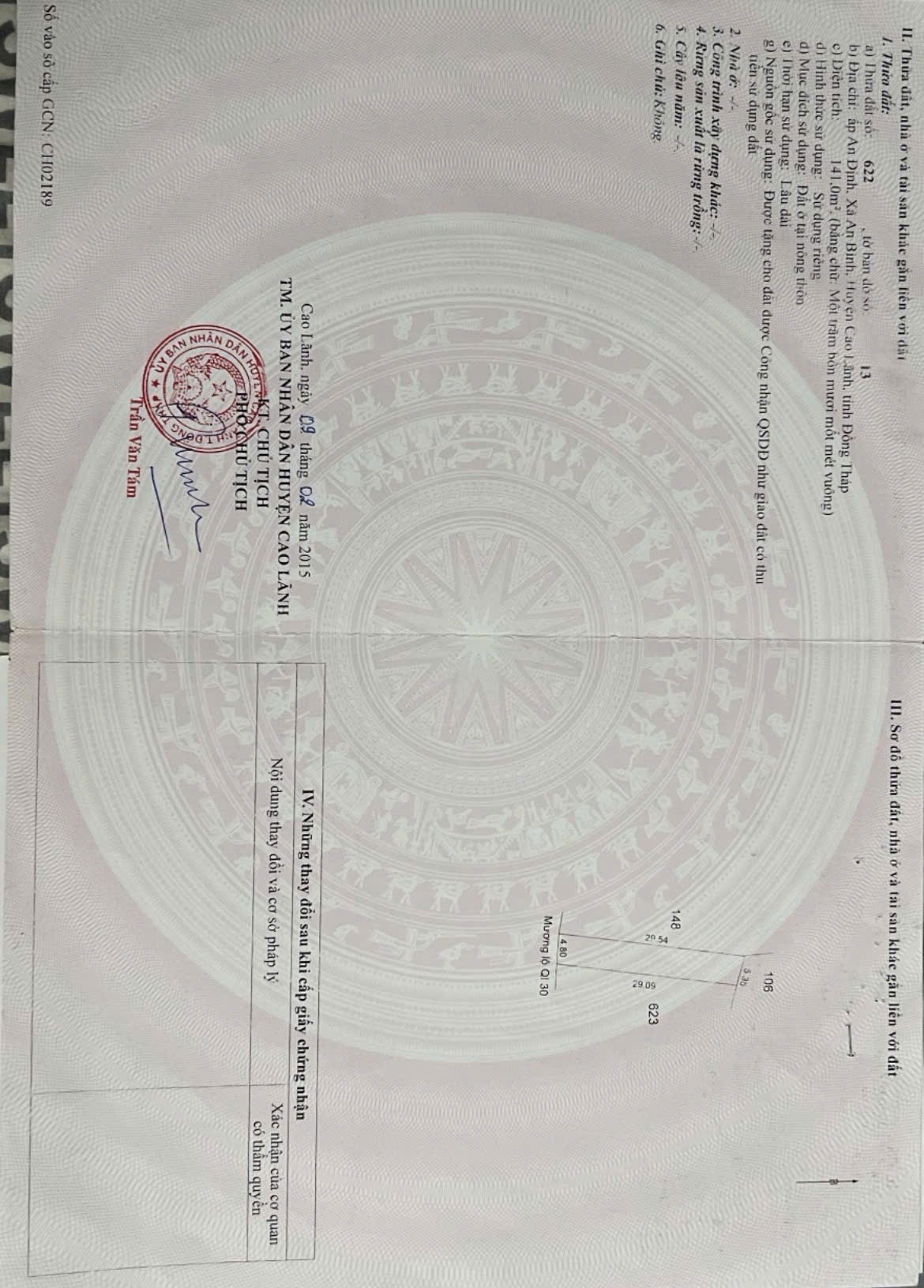 ĐẤT ĐẸP - MẶT TIỀN - Bán GẤP Lô Đất Tiềm Năng Tại xã An Bình, huyện Cao Lãnh, Đồng Tháp cũ 15981082