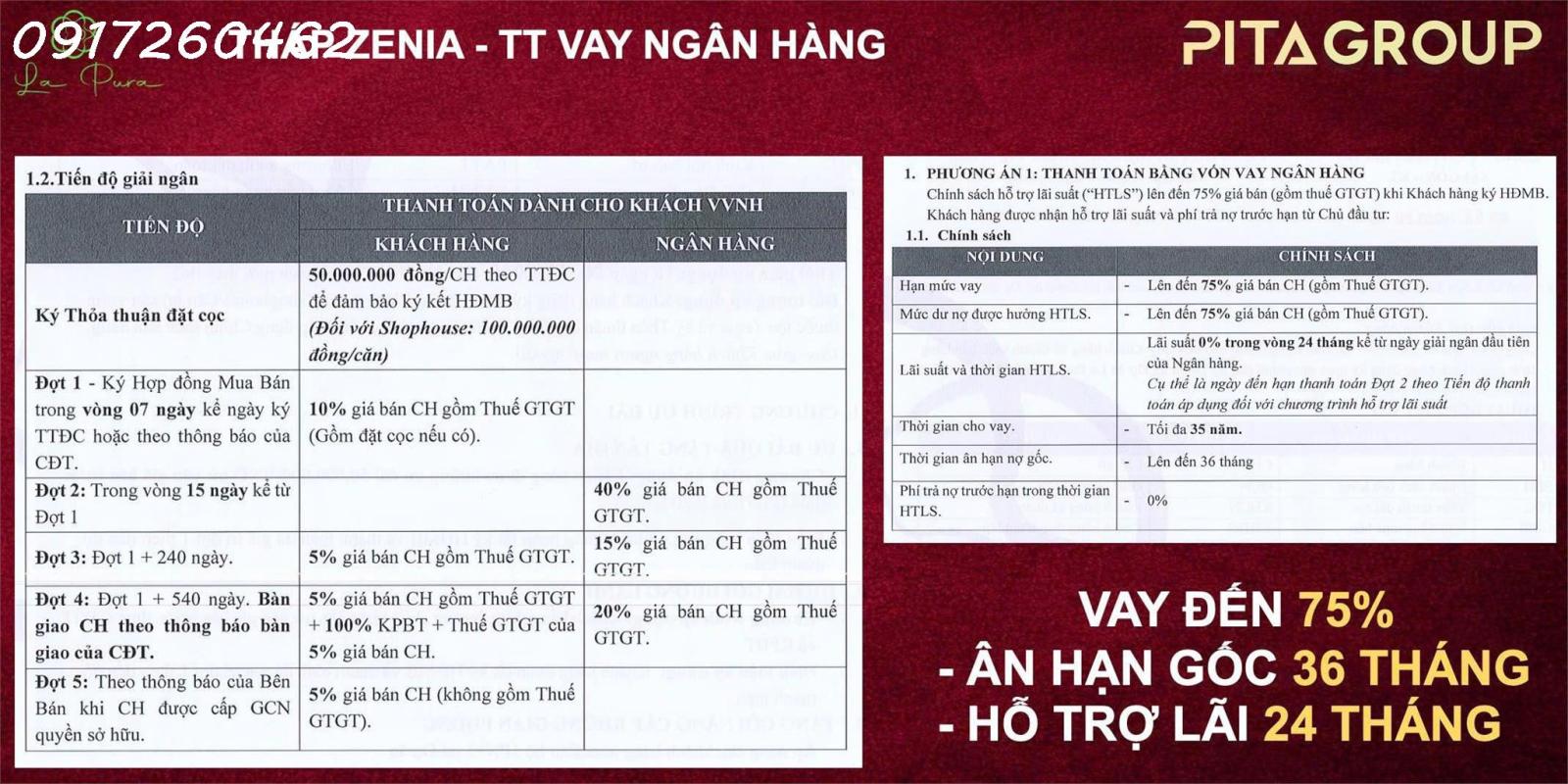 Chỉ cần thanh toán 400 triệu sỡ hữu ngay căn hộ cao cấp tại La Pura 15981088