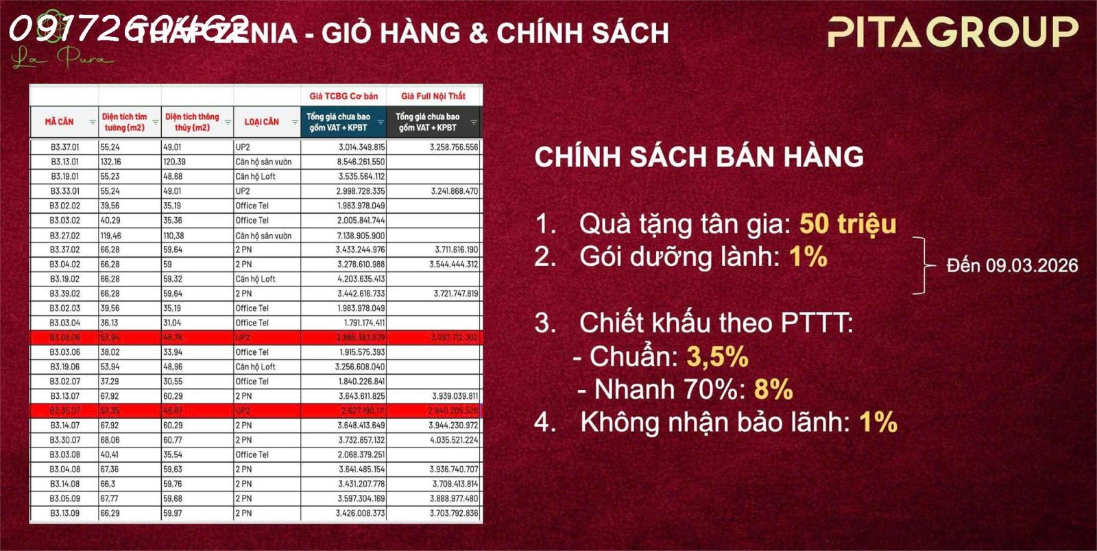 Chỉ cần thanh toán 400 triệu sỡ hữu ngay căn hộ cao cấp tại La Pura 15981088