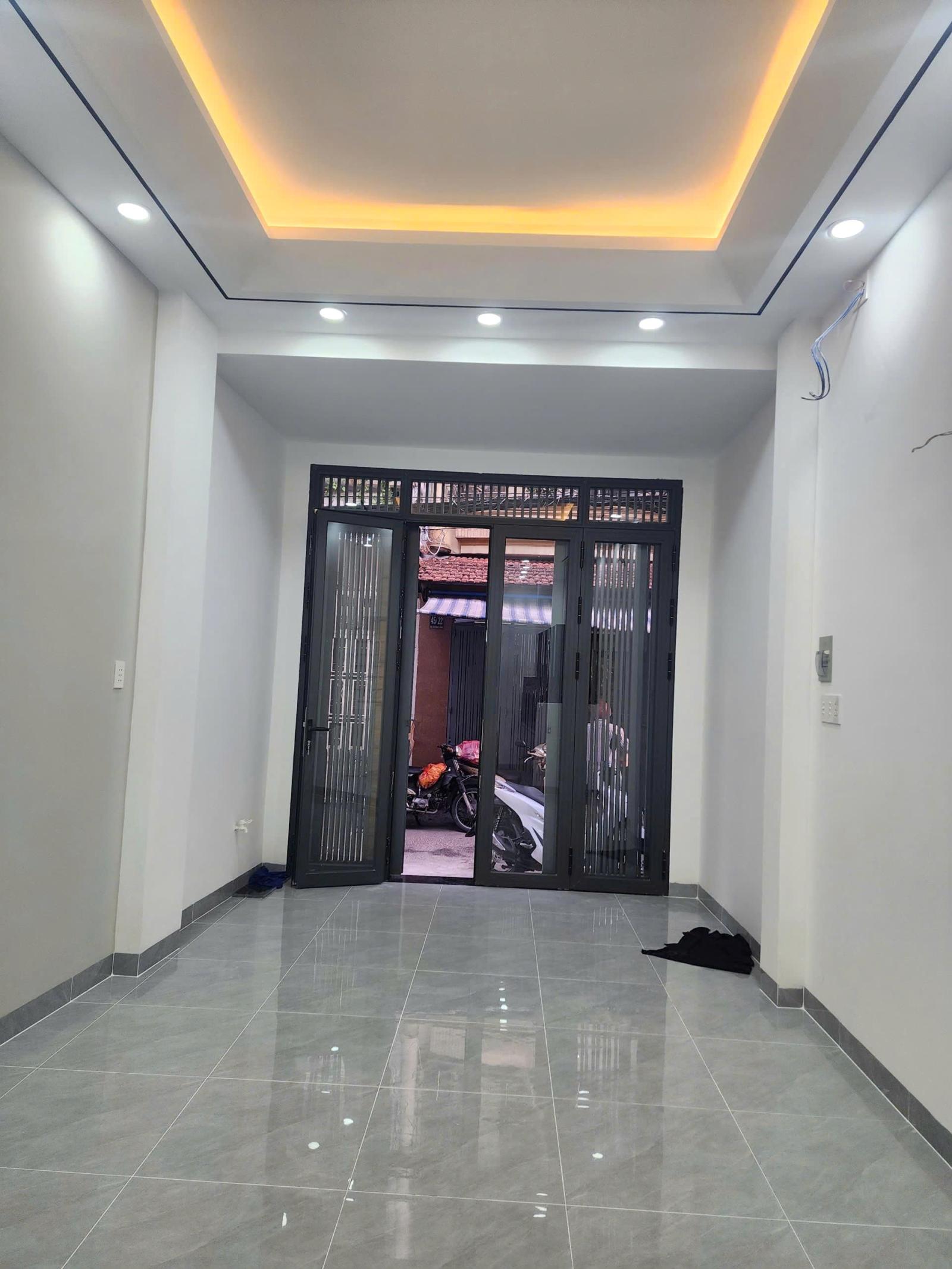 Nhà mới 2 lầu+ST hẻm xe Ford Dạ Nam P.Chánh Hưng P2Q8 15981121