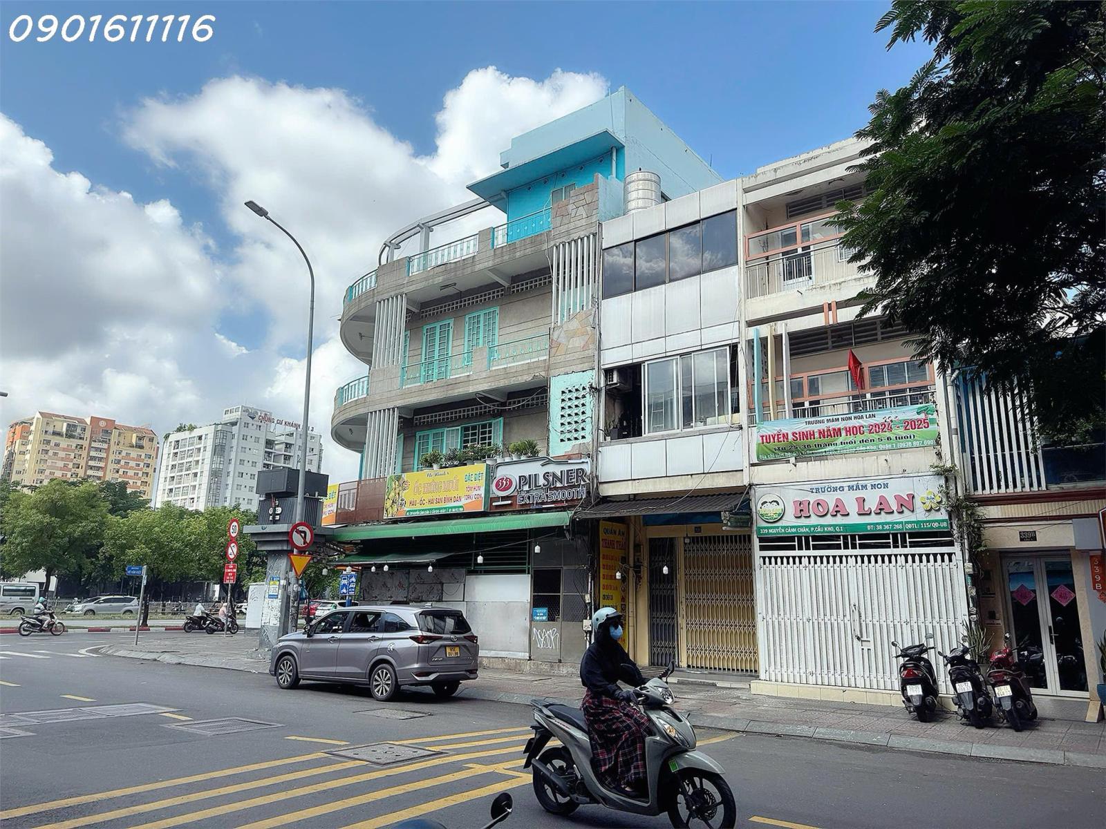 BÁN SIÊU PHẨM NGAY GÓC 2 MẶT TIỀN ĐƯỜNG VÕ VĂN KIỆT VÀ TRẦN KHẮC CHÂN, QUẬN 1 - CHÍNH CHỦ CHƯA QUA 15981182