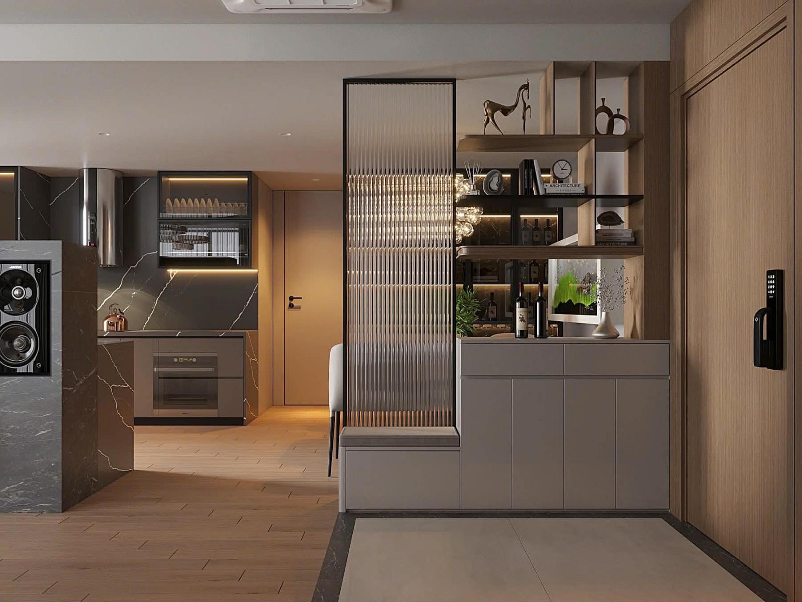 17.3.26.1 Bán căn 3 ngủ Golden Palm Lê Văn Lương, căn góc, kính vòm, nội thất sửa lại đẹp nhất tòa, 15981216