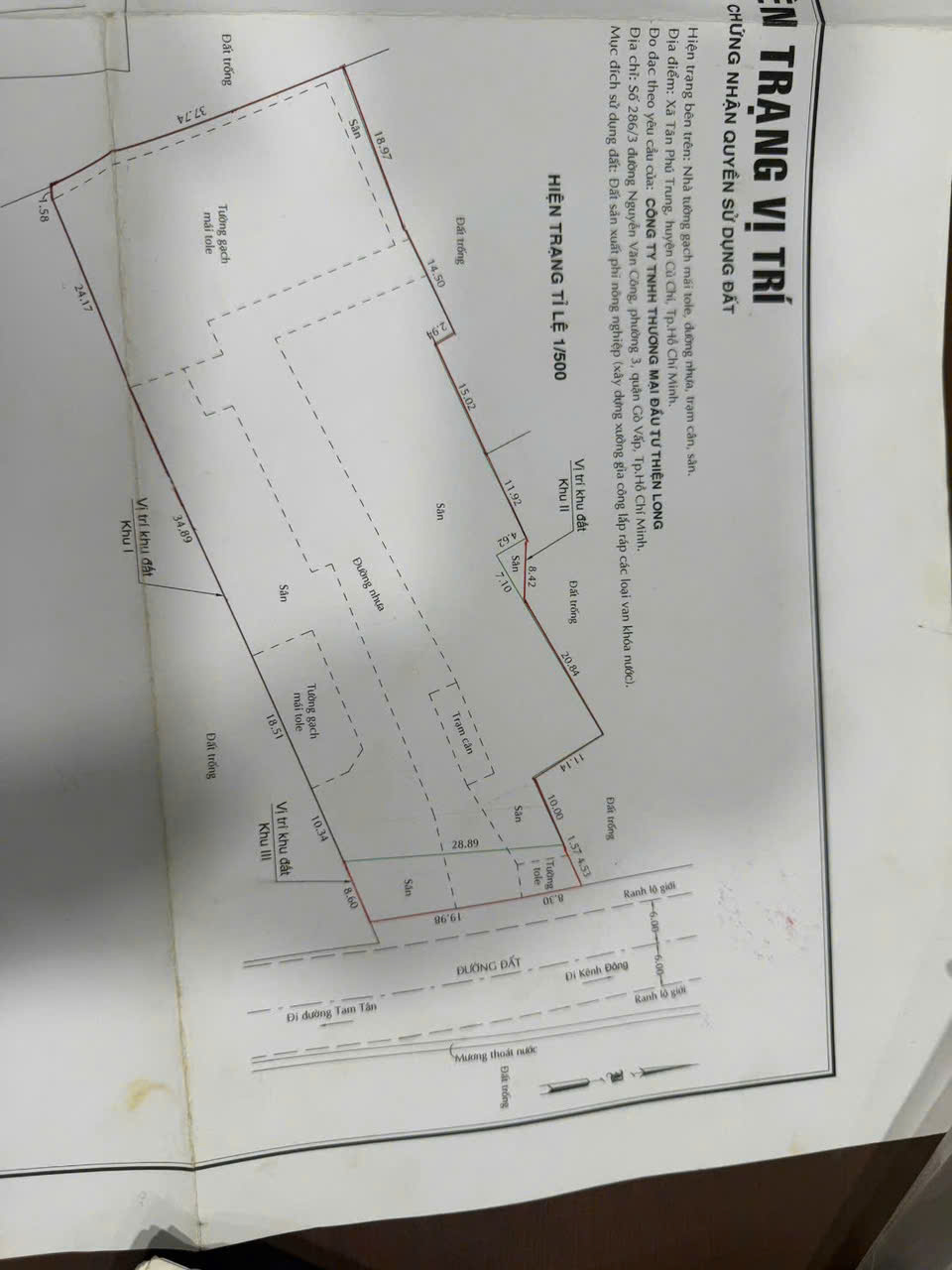 XƯỞNG KCN TÂN PHÚ TRUNG – 4.000M² GIÁ CHỈ 36 TỶ - ĐÓNG THUẾ 1 LẦN 15981270