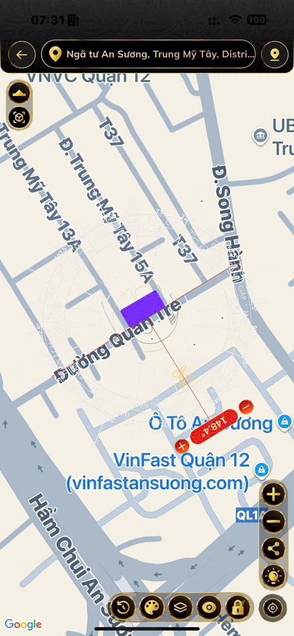 SIÊU PHẨM 3 MẶT TIỀN QUÁN TRE. P. TRUNG MỸ TÂY, Q12 – DÒNG TIỀN 160TR/THÁNG 15981285