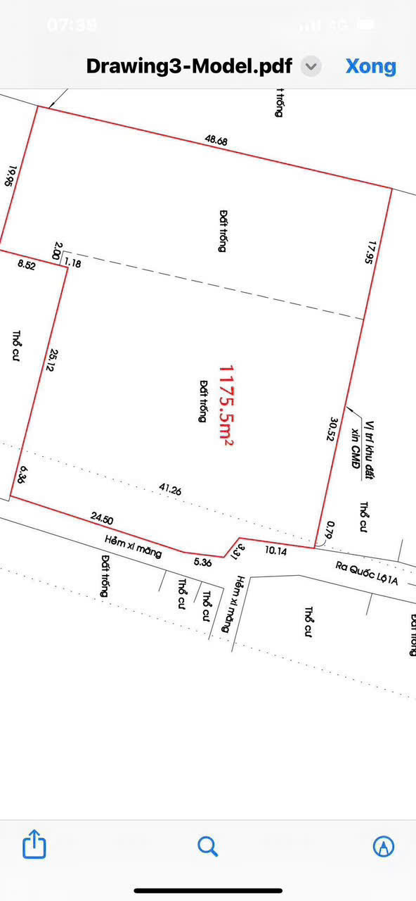 QUỸ ĐẤT 2.300M² – 1/ VÕ THỊ THỪA – GẦN SÔNG SÀI GÒN NGAY QL1A, Q12 15981358