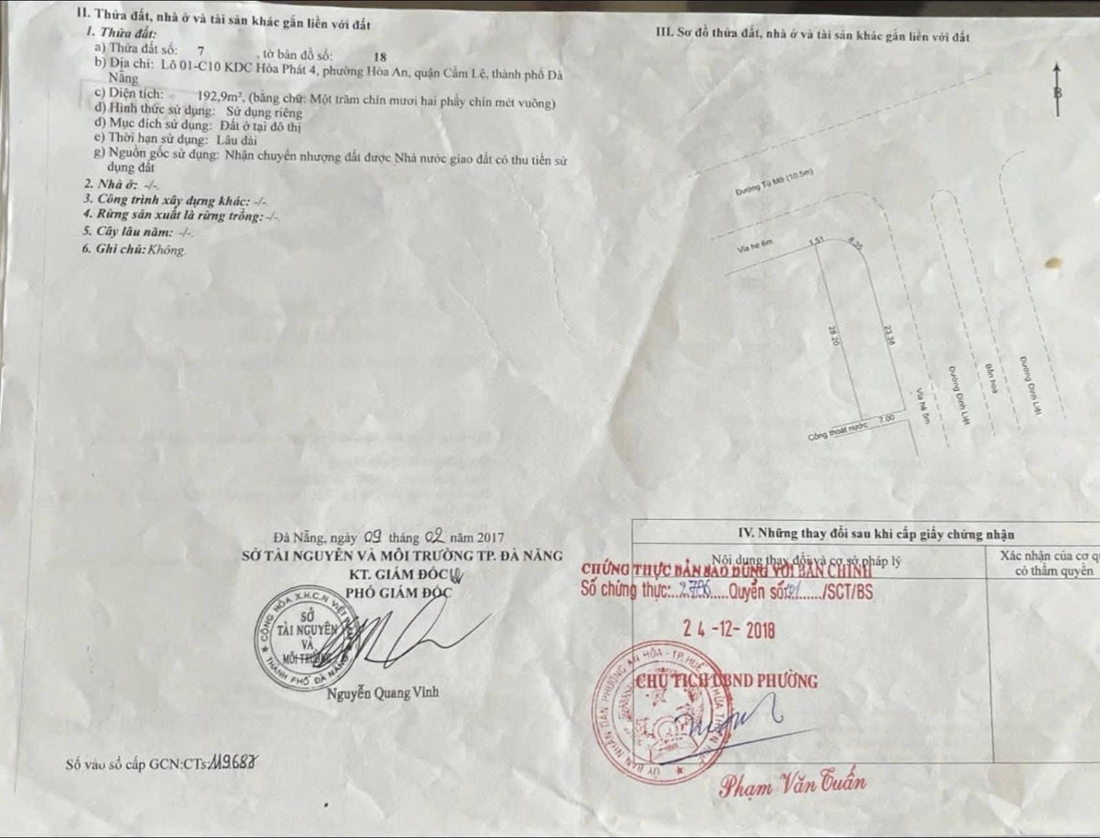 🔴💥Bán đất LÔ GÓC 2 mặt tiền đường 10,5 Tú Mở & Đinh Liệt 15981372