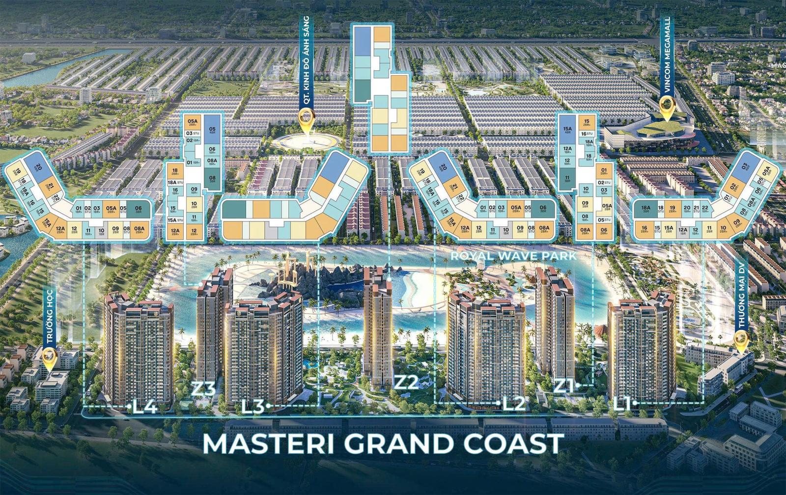 ✨ CƠ HỘI SỞ HỮU STUDIO GIÁ TỐT VIEW PHÁO HOA - Masteri Grand Coast 15981411