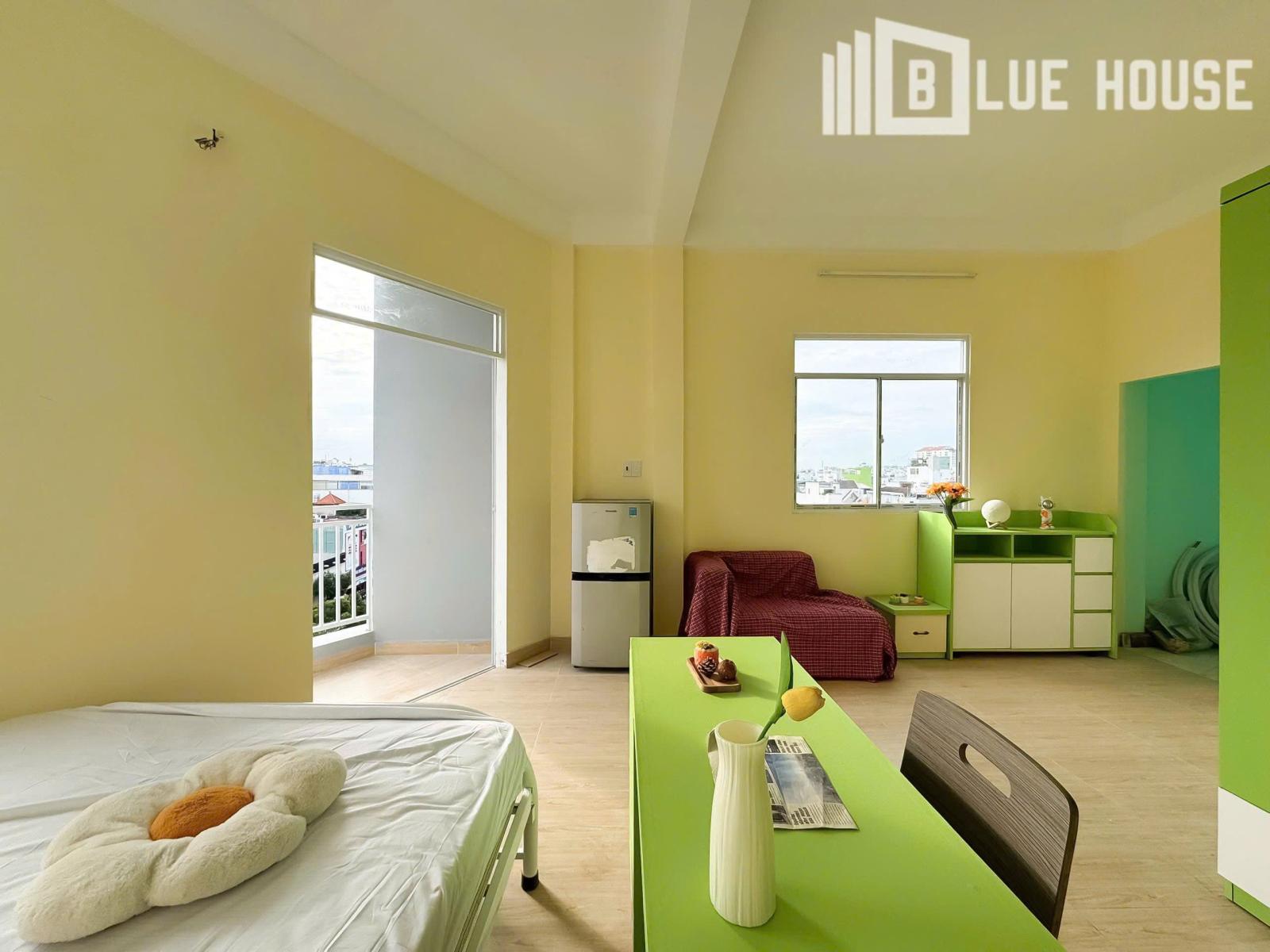 CHO THUÊ PHÒNG STUDIO 30M² – BAN CÔNG RỘNG, FULL NỘI THẤT, TRUNG TÂM TÂN PHÚ 15981422