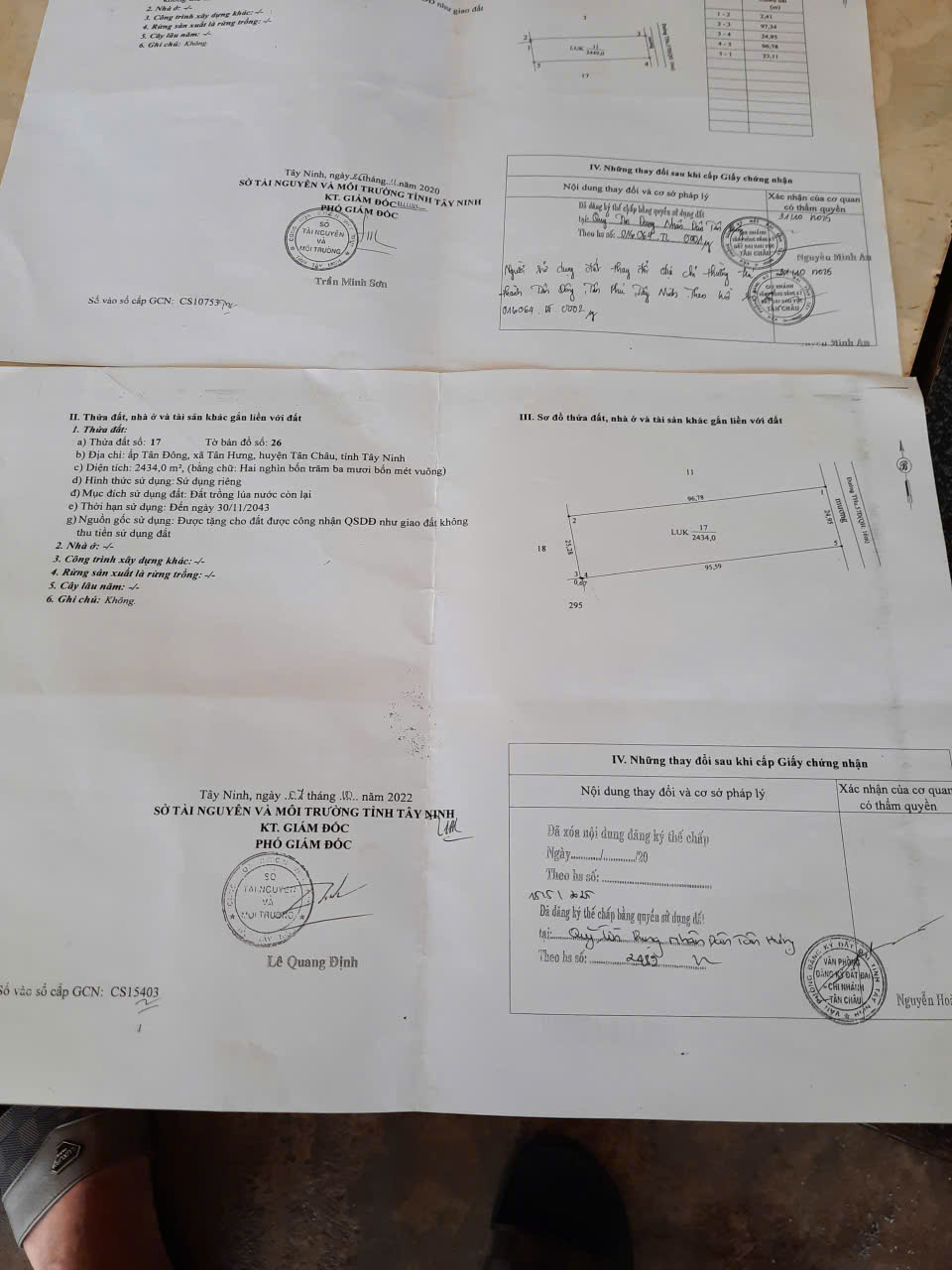 cần tiền thanh lý gấp đất tại Tân ChâuTây Ninh giá chỉ 3.5 tỷ 15981433