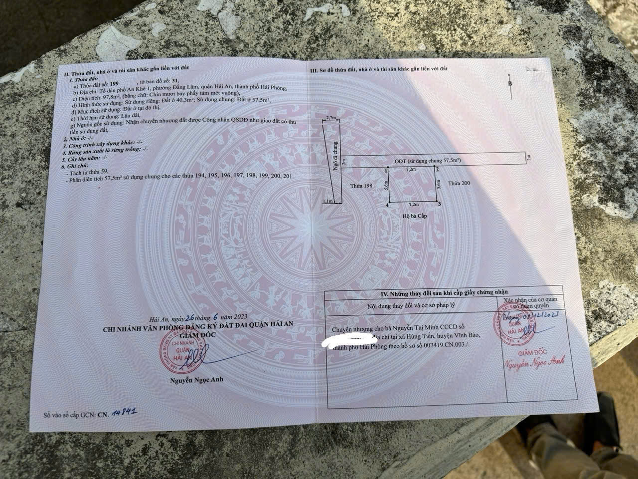 BÁN NHÀ GẦN CẦU RÀO 1 – NGÔ GIA TỰ – HẢI AN – FULL NỘI THẤT – GIÁ 3,48 TỶ 15981453