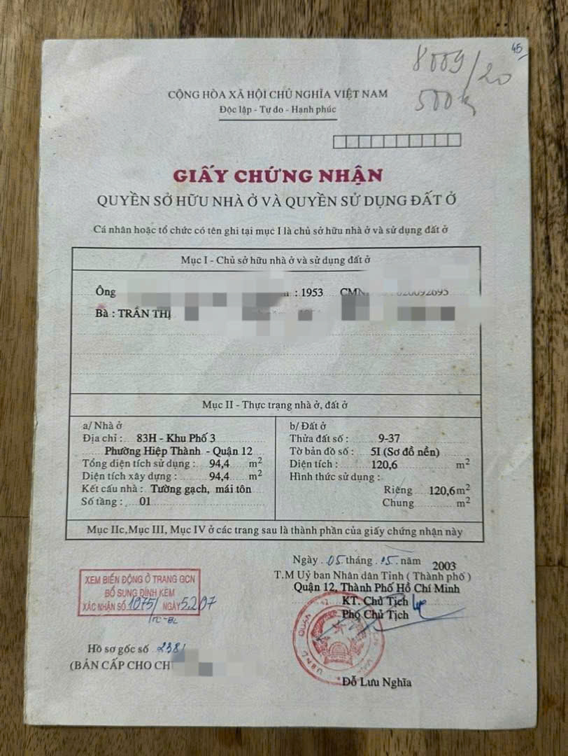 MẶT TIỀN NGUYỄN ẢNH THỦ – GIÁ CHỈ 12,5 TỶ – DÒNG TIỀN 25TR/TH 15981582