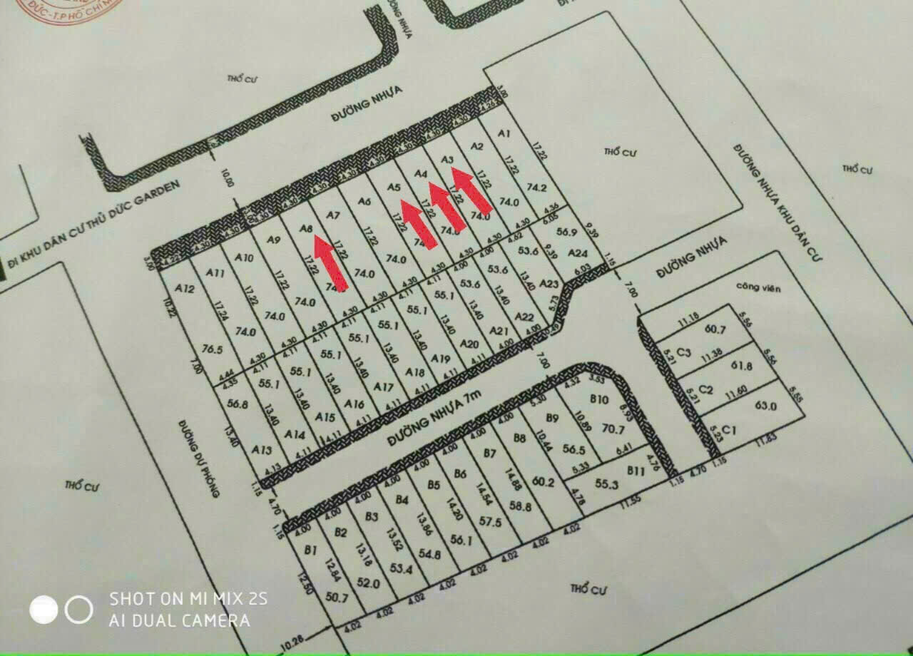 BÁN LÔ ĐẤT SÁT VẠN PHÚC CITY – HẺM XE TẢI – 351 QUỐC LỘ 13, HIỆP BÌNH PHƯỚC 15981612