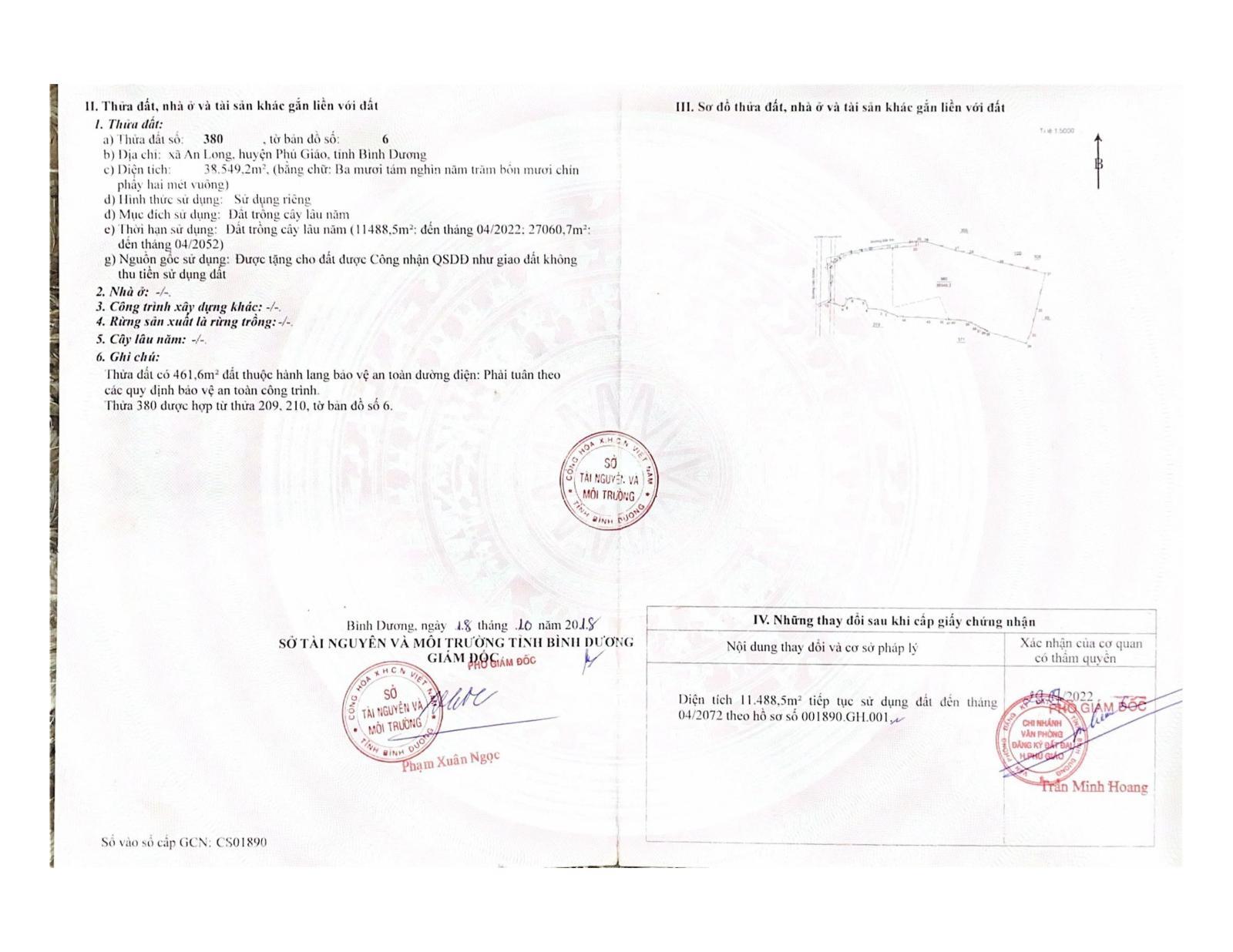 Cho thuê đất trống CLN tại xã An Long, TP. HCM, diện tích 4,5ha giảm từ 20 triệu còn 10 triệu/tháng 15979445