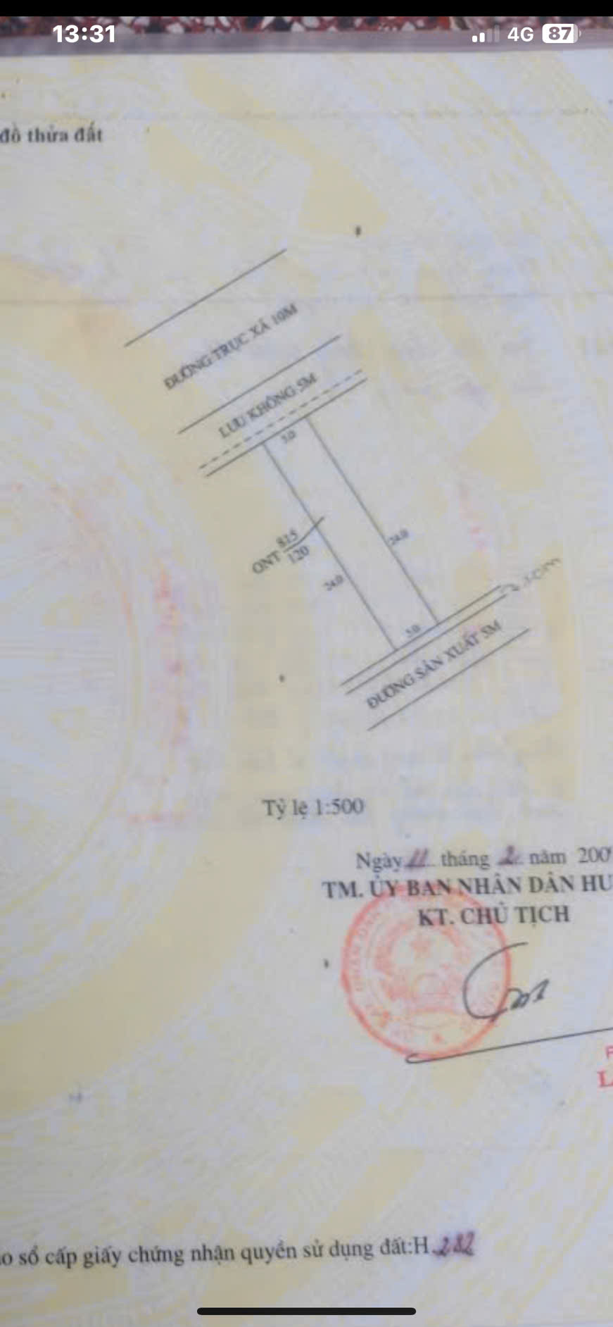 LÔ ĐẤT ĐẸP – GIÁ TỐT – SỔ ĐỎ CHÍNH CHỦ 15981879