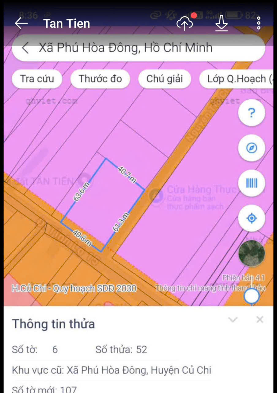 SIÊU PHẨM GÓC 2 MẶT TIỀN TỈNH LỘ 15 – NGANG 40M KINH DOANH CỰC ĐỈNH – CỦ CHI. 15981886