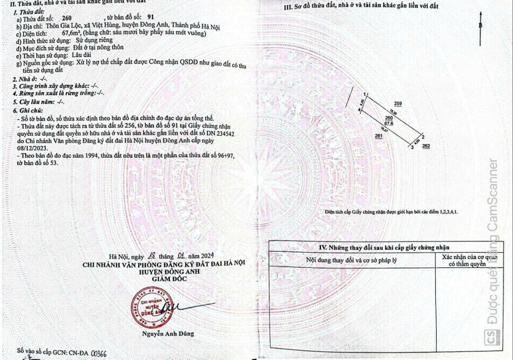 Siêu hiếm vỉew hồ ô tô tránh - 67.6m2 - đất Việt Hùng, Đông Anh 15981959