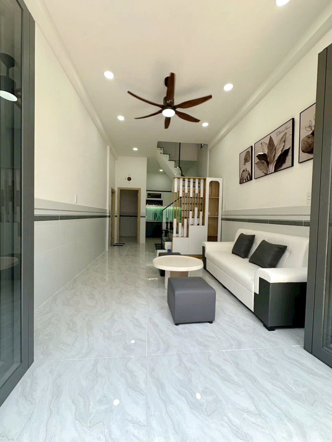 Nhà mới hẻm thông Hưng Phú thông ra Ba Đình P8Q8 15981998