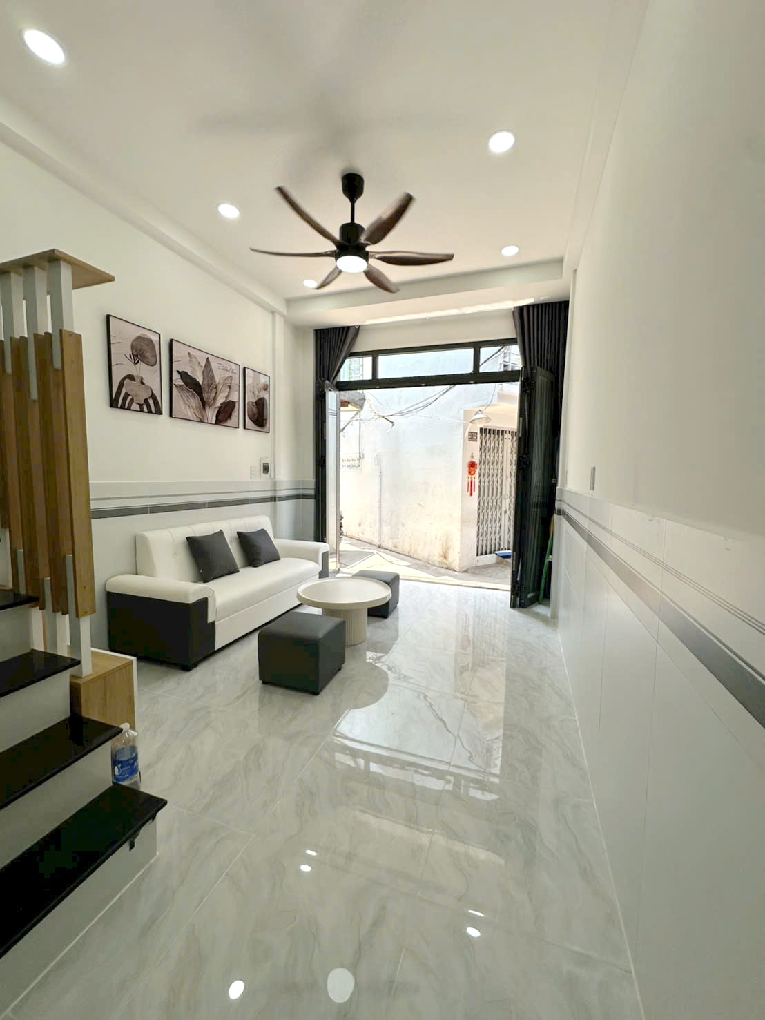 Nhà mới hẻm thông Hưng Phú thông ra Ba Đình P8Q8 15981998