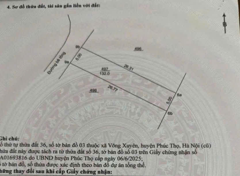🆘🌷DUY NHẤT 1 LÔ – GIÁ CHỈ HƠN 20 TRIỆU/M2🌷🆘 TẠI VÕNG NỘI - PHÚC LỘC - HÀ NỘI 15982012