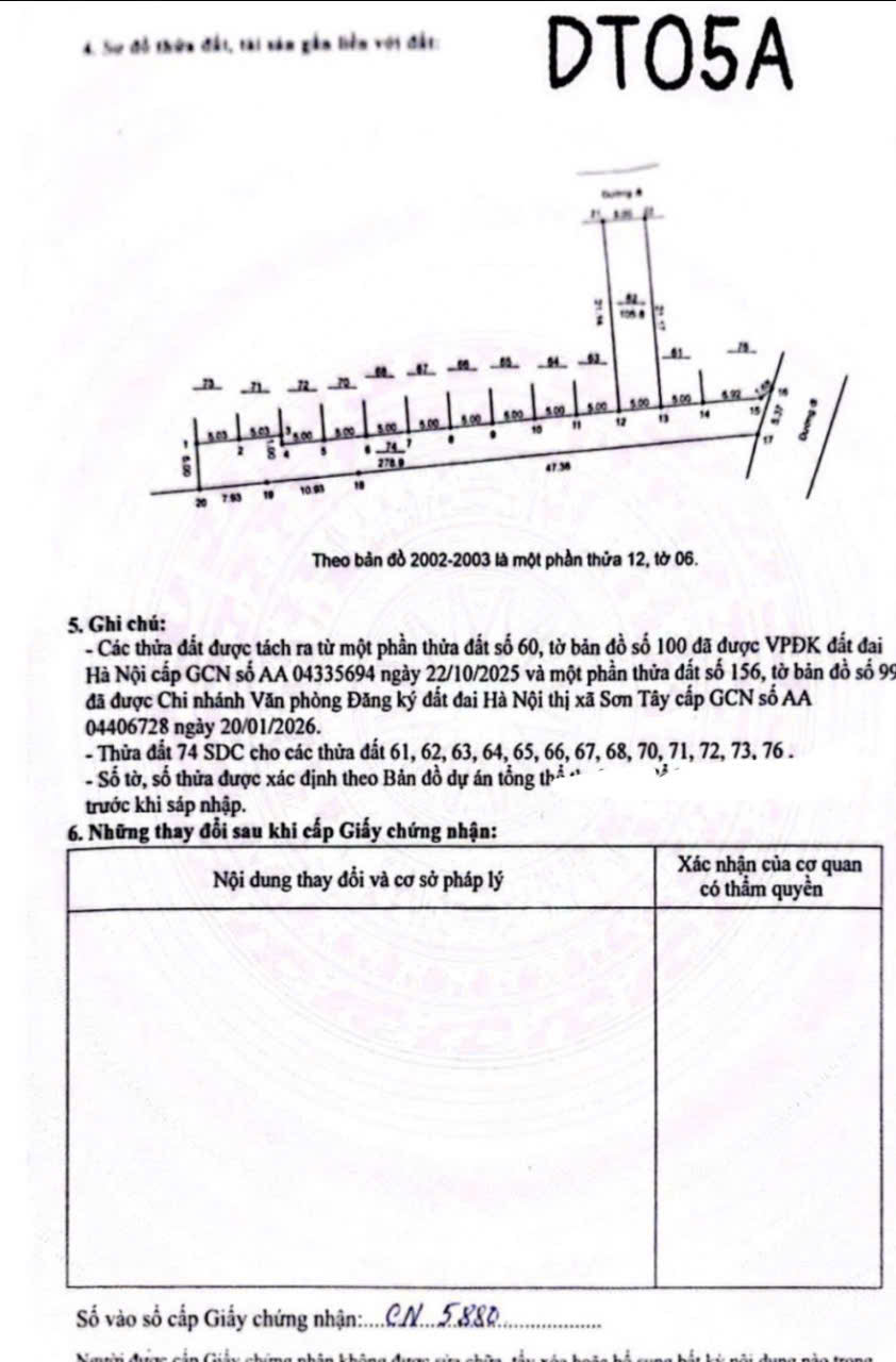 Cắt lỗ mảnh đất đắc địa gần Hòa Lạc, xây CCMN lợi nhuận cao 15982187
