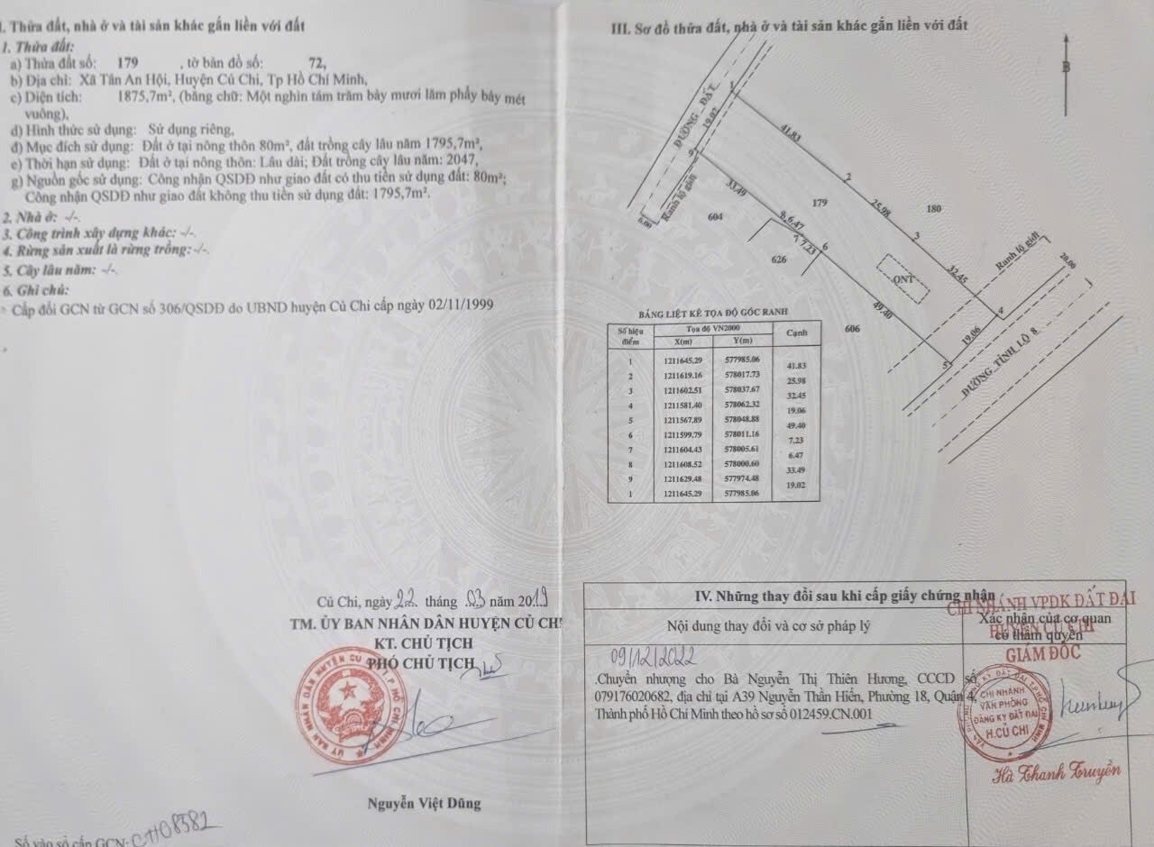 BÁN 1.876M2 ĐẤT ĐẸP TÂN AN HỘI – NGANG 19M – CÓ THỔ CƯ – CHỈ 14,5 TỶ 15982221