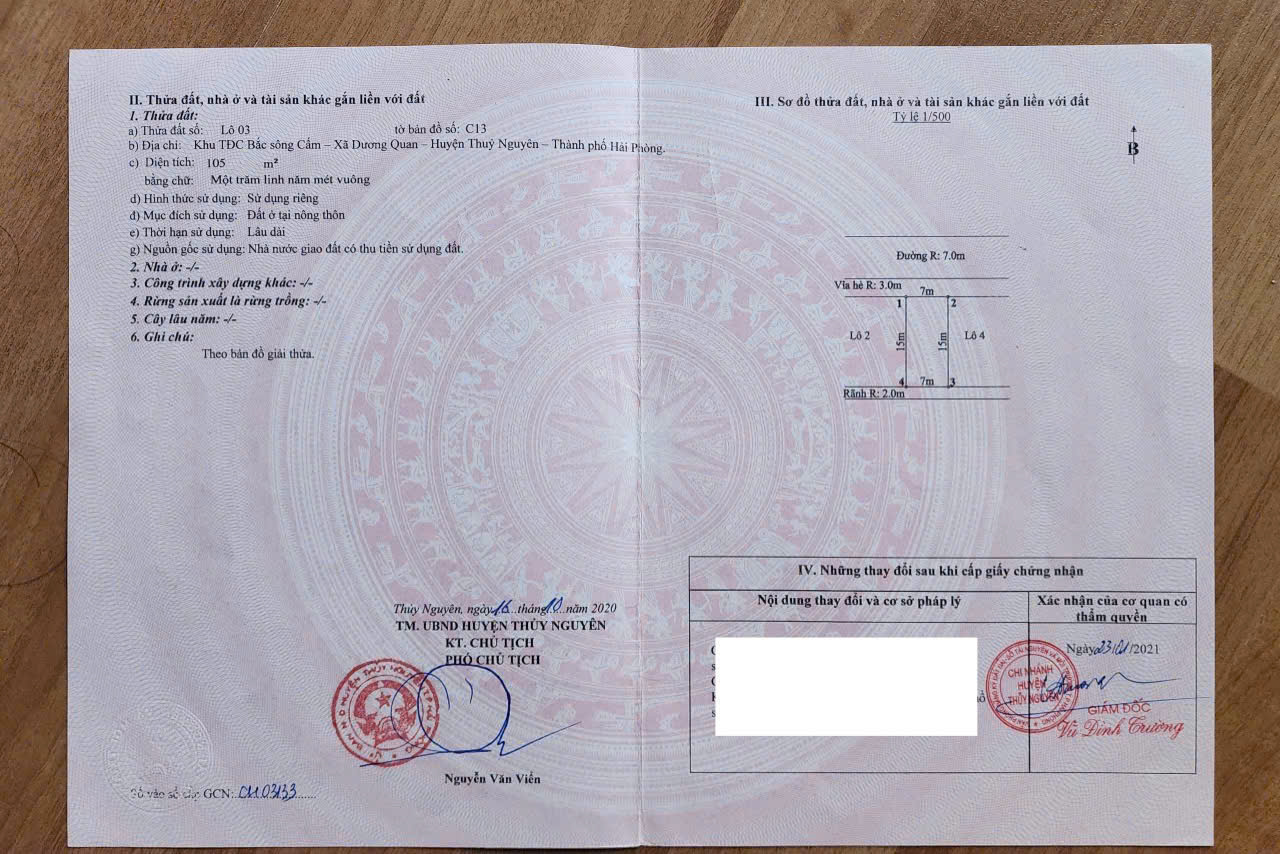 SIÊU PHẨM ĐẤT ĐẸP – KHU C TĐC BẮC SÔNG CẤM, THUỶ NGUYÊN, HẢI PHÒNG 15982241