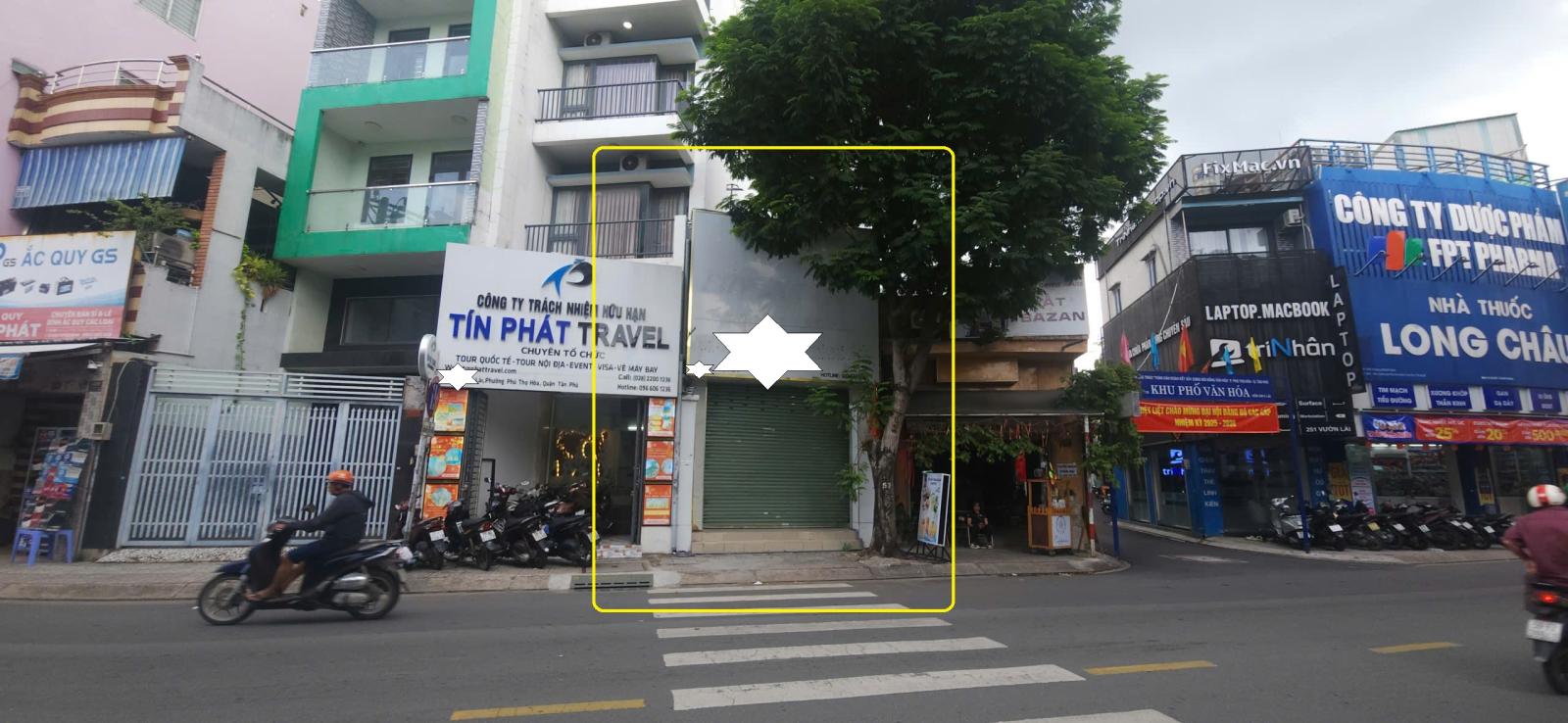 Cho thuê nhà Mặt tiền Vườn Lài Q.Tân Phú 56m²,1Lầu - 15Triệu 15982425