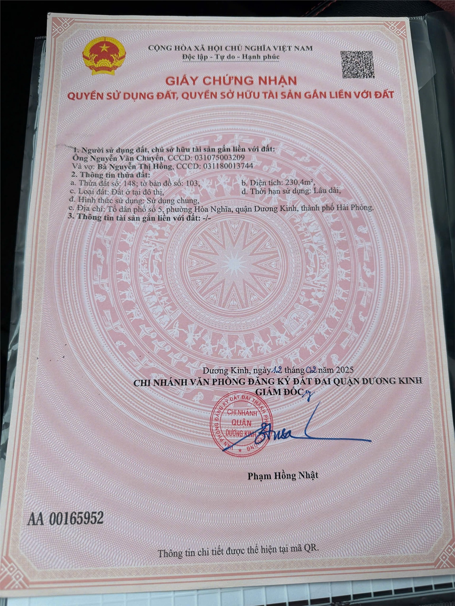 Đất Tổ 5 Hòa Nghĩa đường nhựa 5m sát Phạm Văn Đồng - ZALO 0567 222 555 15982500