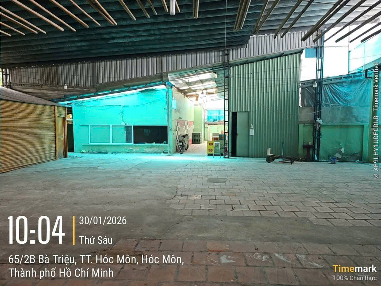 XƯỞNG MẶT TIỀN BÀ TRIỆU – GẦN BV HÓC MÔN – QUỸ ĐẤT LỚN HIẾM 15982566