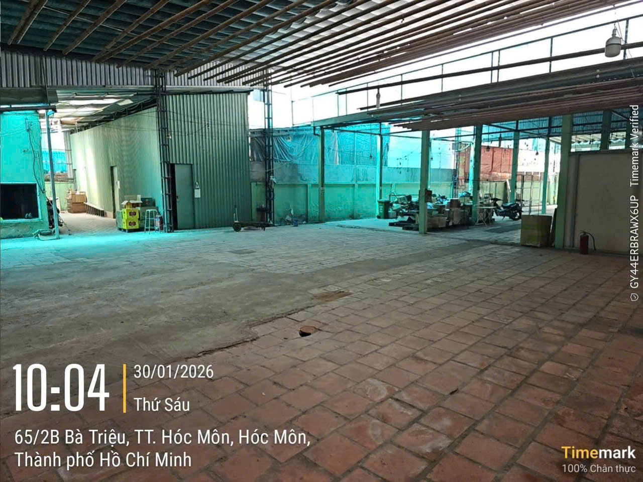 XƯỞNG MẶT TIỀN BÀ TRIỆU – GẦN BV HÓC MÔN – QUỸ ĐẤT LỚN HIẾM 15982566