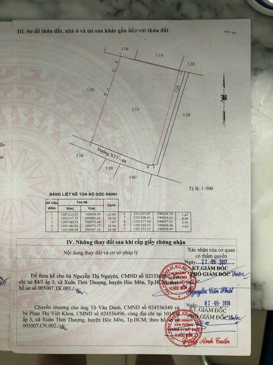 ĐẤT LÔ GÓC 2 MẶT TIỀN – SÁT PHAN VĂN HỚN – QUY HOẠCH DÂN CƯ MỚI 15982577