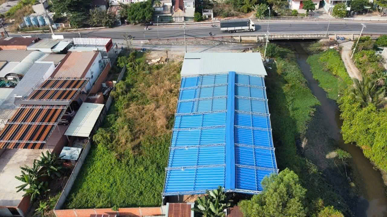 NHÀ XƯỞNG MẶT TIỀN HÀ DUY PHIÊN – FULL ĐẤT – DÒNG TIỀN 40TR/THÁNG 15982652