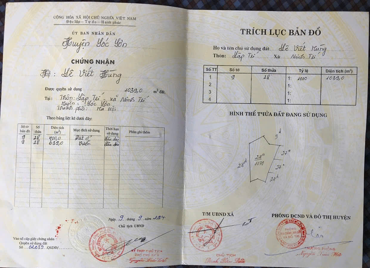 CẦN BÁN ĐẤT ĐẸP TẠI KIM ANH – SÓC SƠN – HÀ NỘI 15982666