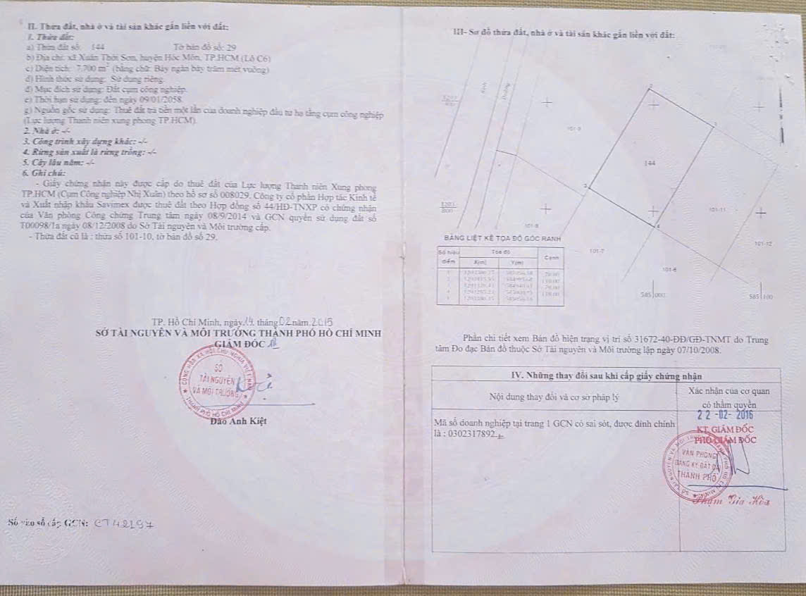 ĐẤT SKC 7.000M² – ĐƯỜNG CONTAINER – XÂY XƯỞNG NGAY TẠI HÓC MÔN 15982683