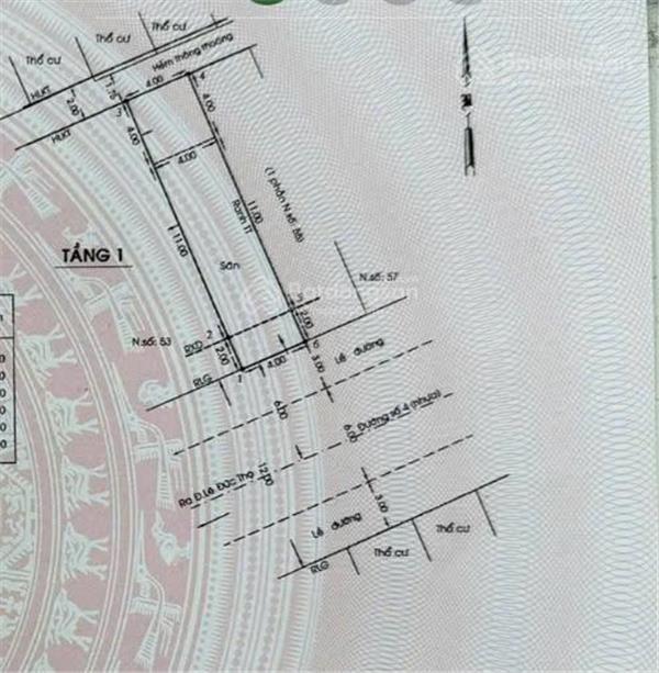 ĐẤT 2 MẶT TIỀN. ĐƯỜNG 10M, TẠI ĐS 4 P7, Gò Vấp Thông 1 trục DQH & LĐT,DT 4x17=68m2 Giá 9,7 Tỷ 15982746