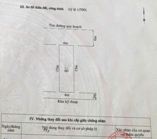 BÁN ĐẤT PHÂN LÔ TÂY TRUNG HÀNH – HẢI AN – TRỤC CHÍNH – 60M² – GIÁ 96TR/M² 15982821