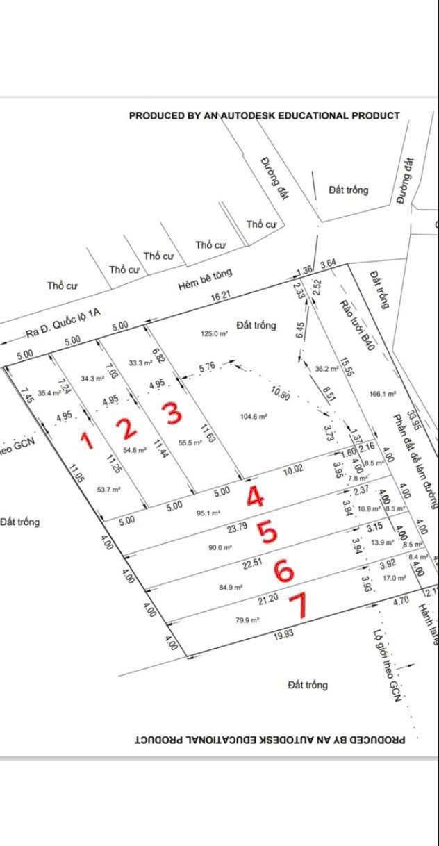 BÁN 6 LÔ ĐẤT ĐẸP AN PHÚ ĐÔNG – SỔ RIÊNG TỪNG NỀN – GIÁ TỐT ĐẦU TƯ 15982938