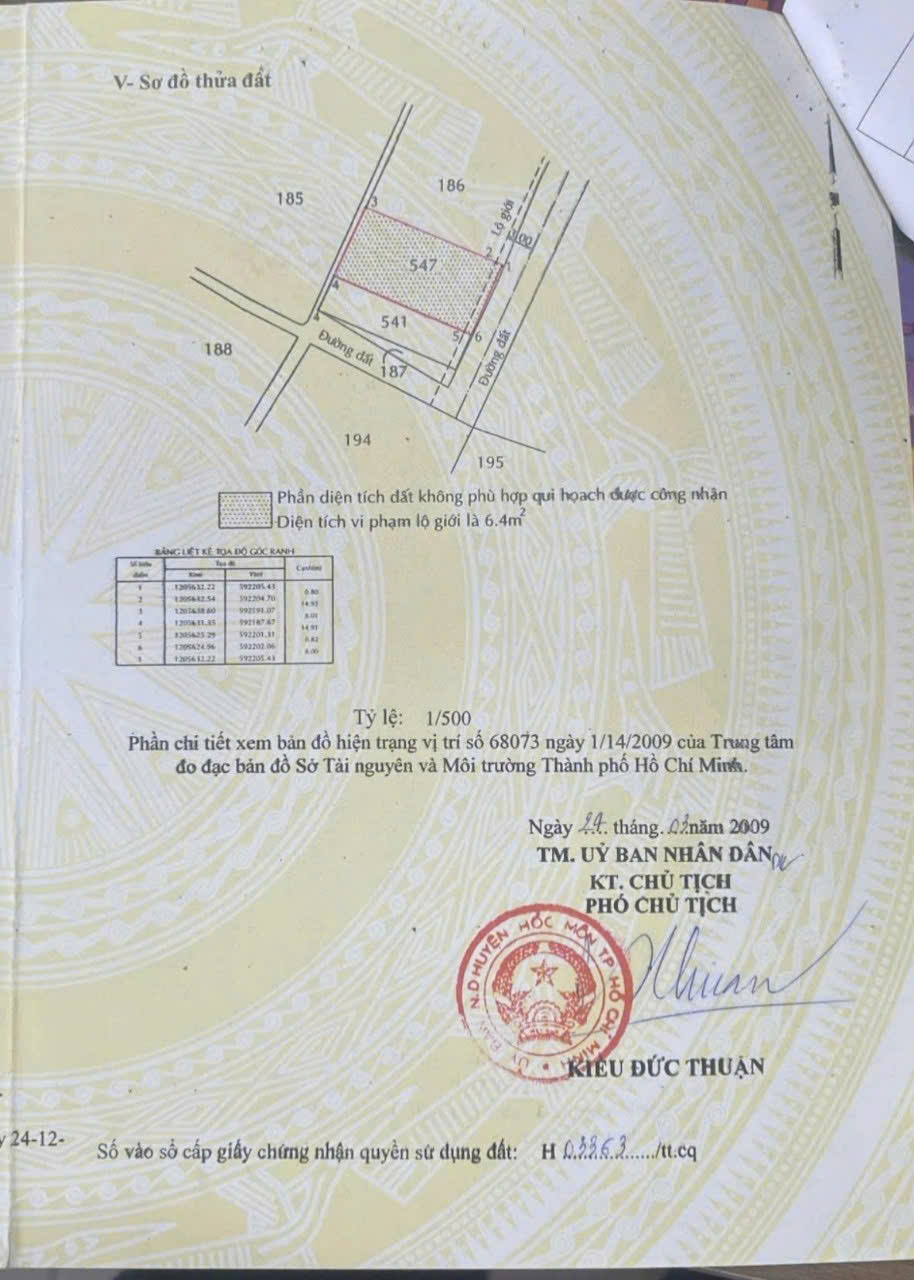 ĐẤT ĐẸP – GIÁ TỐT  – CHÍNH CHỦ CẦN BÁN NHANH LÔ ĐẤT TIỀM NĂNG TẠI huyện Hóc Môn, TPHCM 15982948