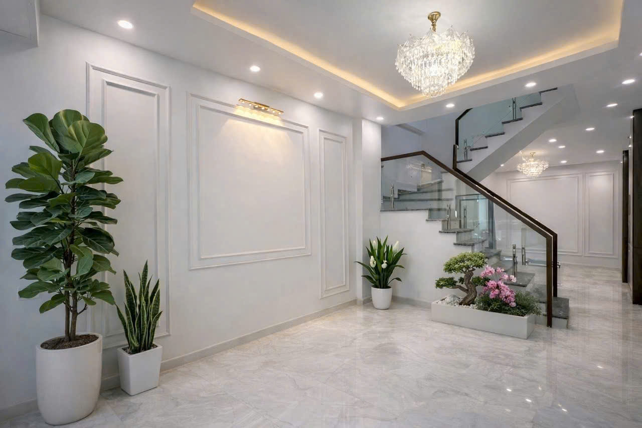 nhà xây mới mặt ngõ 3xx miếu 2 xã - lê chân 15983068