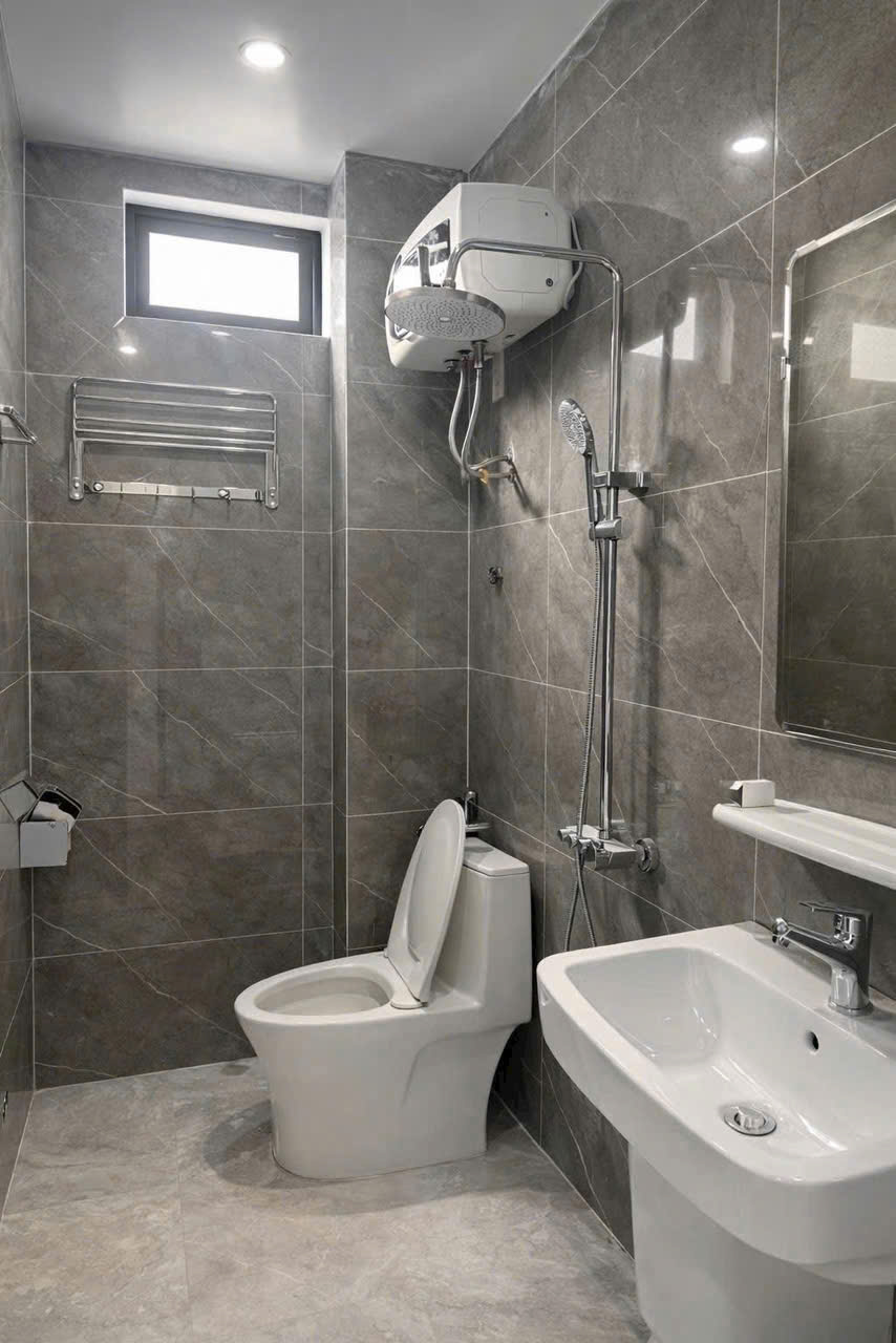 nhà xây mới mặt ngõ 3xx miếu 2 xã - lê chân 15983068