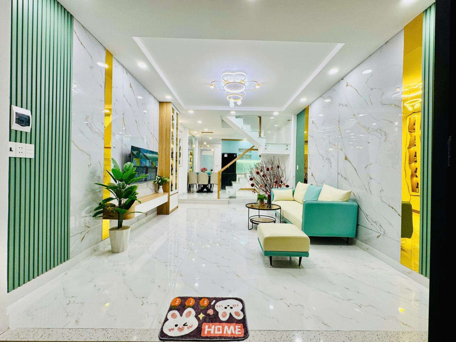 Nhà hẻm Ôtô thông quận Phú Nhuận 55m2(5x13m) 2 mặt thoáng, 3PN full nội thất mới, bán 9,8 tỷ 15983110