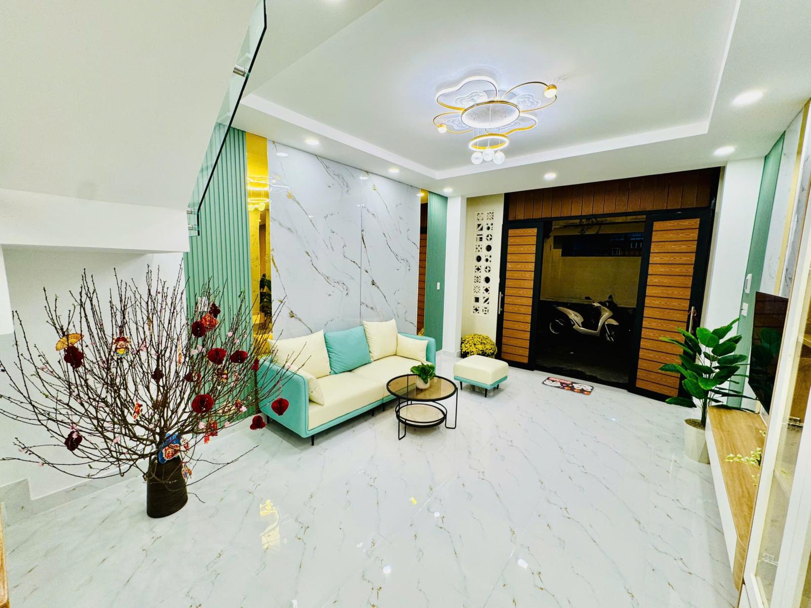 Nhà hẻm Ôtô thông quận Phú Nhuận 55m2(5x13m) 2 mặt thoáng, 3PN full nội thất mới, bán 9,8 tỷ 15983110